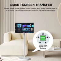 Eimio Android Hot Sale Standby Me 21.5 Inch Smart Tv Led Backlit Wit Touchscreen Draagbare Verplaatsbare Oplaadbare Lcd