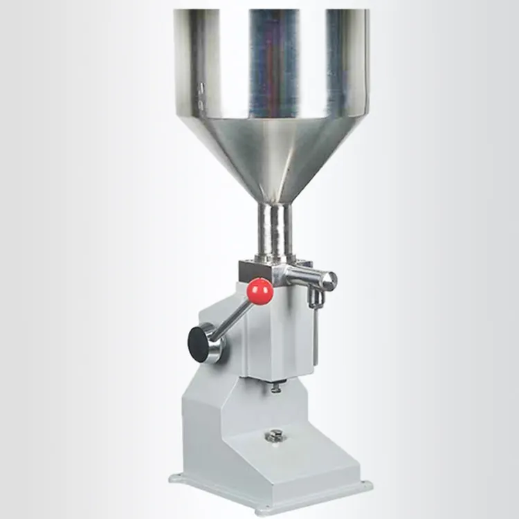 Machine de remplissage manuelle semi-automatique de crème miel A03 pour les petites entreprises