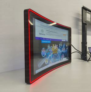 ELO/3M opción 23,8 pulgadas 1080P Full HD pantalla táctil capacitiva C <span class=keywords><strong>Monitor</strong></span> de pantalla táctil curva para máquina de juego de habilidad de mesa - Product Image 3