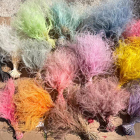 Rumput Pampas Mini Kering Alami Terlaris dari Pabrik Yunnan untuk Dekorasi Rumah, Batang Grosir, Gaya Boho, Cocok untuk Hari Valentine