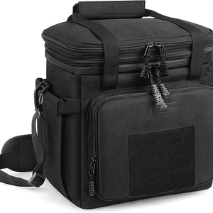 Free Sample Custom Color Logo Durable Hiking HDPE Coolers Cans Wine 840D 24L Portable Soft Sided Insulated Cooler Bag - Product Image 1