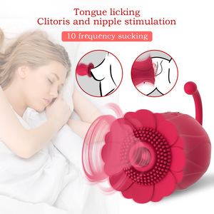 Nuevo Vibrador Estimulador de Clítoris con Forma de Lengua de Girasol, Masajeador Vibratorio para Lamer y Estimular, Juguetes Sexuales - Product Image 3