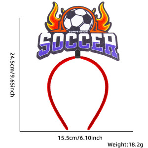 แตรเชียร์ฟุต<span class=keywords><strong>บอล</strong></span> <span class=keywords><strong>8</strong></span> แบบ ปาร์ตี้ฟุต<span class=keywords><strong>บอล</strong></span> แตรสีเหลือง ตัวอักษร ลูกบอลไฟ ตราสัญลักษณ์ เหรียญ ของที่ระลึกแฟน<span class=keywords><strong>บอล</strong></span> อุปกรณ์เชียร์ในสนาม จำนวนมาก - Product Image 6