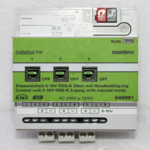 Nuovo PLC Originale <span class=keywords><strong>Merte</strong></span> 646991 Control Unit 010 V Regk3way con Operazione Manuale per PLC - Product Image 1