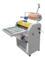 Machine à plastifier manuelle numérique à chauffage par huile SMFM-520A, format A2, anti-ondulation, feuille à rouleau, pour imprimeries et magazines