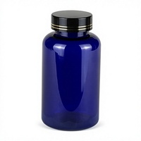 Bouteille capsule transparente de 120 ml, surface mate, emballage hermétique divisé pour aliments et produits pharmaceutiques, bouteille en plastique PET vide