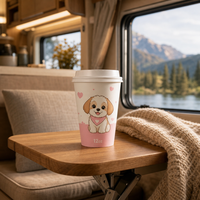Tasse à café simple paroi, 12 oz, matériaux écologiques de qualité alimentaire, épaissie, personnalisable pour les clients, haute qualité