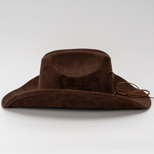 Sombrero de Vaquero Occidental Retro de Lujo, Unisex, de Ala Ancha, para Viajes al Aire Libre, Fiestas, Uso en Todas las Estaciones, con Banda de Diamantes de Imitación - Product Image 6