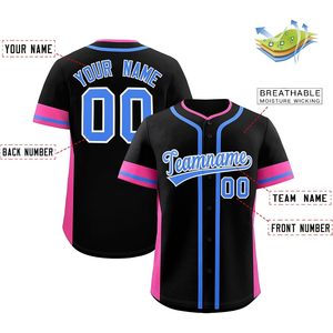 Maillot de baseball personnalisé avec nom et numéro, sublimé, anti-humidité, uniforme athlétique unisexe pour hommes, femmes et jeunes - Product Image 2