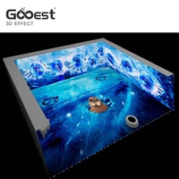 Système de projection interactif 3D le plus populaire jeux muraux interactifs pour enfants