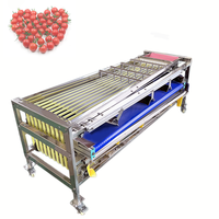 Sorteermachine voor maïs, fruit, kersen, lychees, tomaten, bonen, olijven, kleur, klein, vibrerend, model KHPJ-5J, 150KG, weinig onderhoud