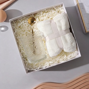 FUXI Luxury Corporate Gift <b>Hamper</b> Plastic Protection Umbrella Face Towel Gift <b>Set</b> Custom Business Gift for Guest Employee - Product Image 1
