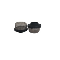 Personnalisable Petite Entrée Filetée Airless Pistolet Pompe En Acier Inoxydable Enduit Filtre À Air En Métal Matériel
