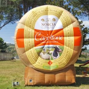 Modèle géant gonflable en forme <span class=keywords><strong>de</strong></span> tranche <span class=keywords><strong>de</strong></span> <span class=keywords><strong>fromage</strong></span>, personnalisable, avec éclairage, pour activation <span class=keywords><strong>de</strong></span> marque, festival culinaire, ou décoration <span class=keywords><strong>de</strong></span> magasin - Product Image 2