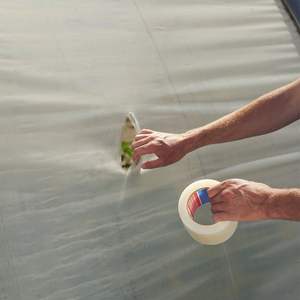 Ruban adhésif transparent de réparation de serre Elplast, protégé contre les UV, largeur 20 cm, longueur 25 m, film PE durable 150 microns pour verre domestique - Product Image 3