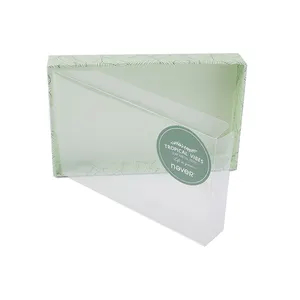 Caixa de embalagem de pvc da boneca, caixa branca do papelão com janela de pvc transparente