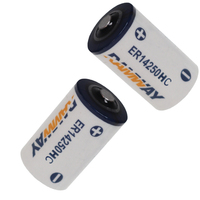 Batería de Litio CKXIC ER14250HC 1200mAh 3.6V, Interruptor de Circuito con Reinicio Manual para Medidor de Agua Inteligente, Montaje en Panel 240A