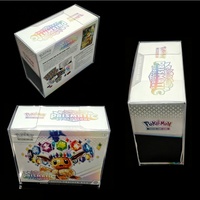 Boîte de rangement en plastique PVC/PET de qualité supérieure 0,5 mm avec fond à verrouillage automatique, étui en PVC pour Etb/Booster/bundle