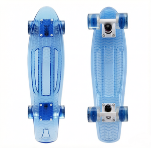 <span class=keywords><strong>Skateboard</strong></span> in Plastica <span class=keywords><strong>Trasparente</strong></span> in Offerta - Product Image 1