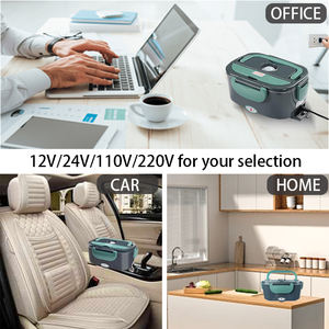 Vente chaude En Acier Inoxydable Double Couche Alimentaire Heater 1.5L Électrique Automatique Chauffage Lunch BoxCar et Usage Domestique Électrique Boîte À Lunch - Product Image 6