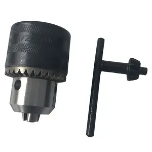 light type Drill Chuck with key with thread hole 1/2-20unf,3/8-24unf,5/8-16unf etc