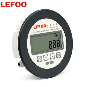 LEFOO 4-20ma controller di uscita RS485 display LCD trasmettitore di pressione digitale differenziale trasduttore HVAC per aria