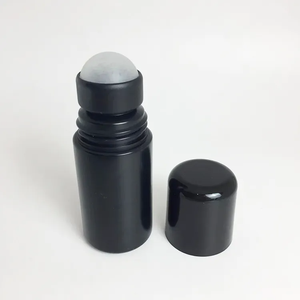 Récipient en plastique 50ml sur rouleau de déodorant noir mat personnalisé du fournisseur en gros - Product Image 3