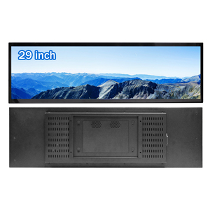 29'' Inch Long Screen Fhd Ultra-Wide Stretched Led Advertising Smart Wifi <strong>Lcd</strong> Screen Shelf Bar Display Wide Stretched <strong>LCD</strong> - Product Image 1