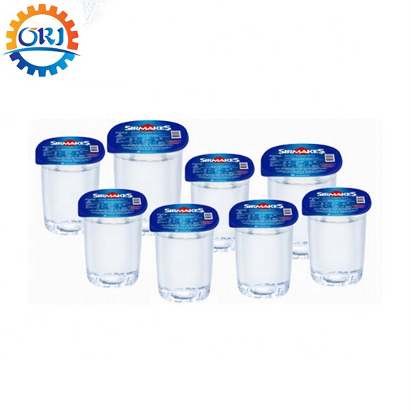 Машины для розлива стаканов с минеральной/чистой водой, машина для упаковки молочного чая, молочного йогурта, герметизация