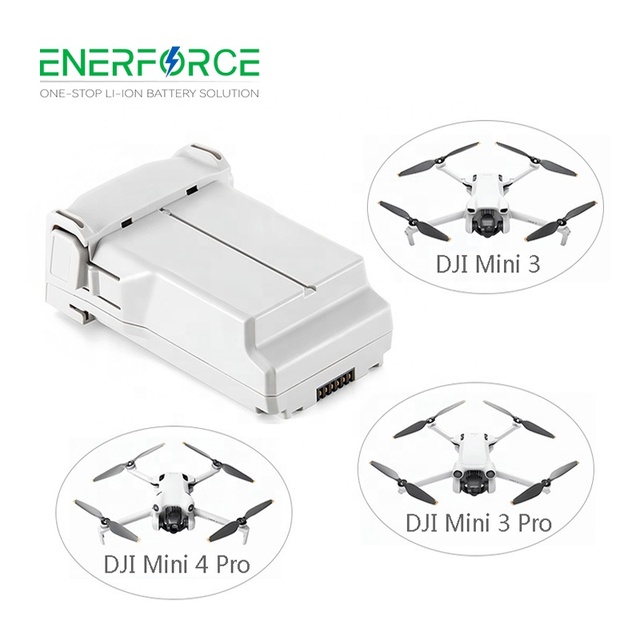 Long Endurance Drone Battery 7.4V 3850mAh Li-Polymer Batteries for Mini 3 Mini 4 Pro USB-C Drones Battery