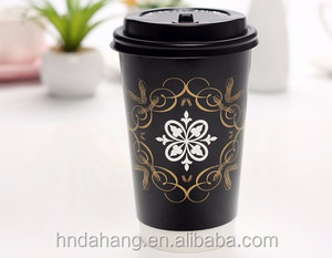 Tazze da Caffè Ecologiche Usa e Getta con Coperchio, Personalizzabili, a Doppia Parete in Carta Bond, 8oz 10oz 12oz 18oz, Prezzo all'Ingrosso - Product Image 5
