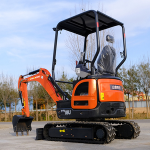 Mini-excavatrice SHANDING neuve, livraison rapide, 3,5 tonnes, pour ferme, avec moteur sur chenilles, certifiée CE/EPA, 1,8 m³ de capacité, 1000 kg, prix compétitifs - Product Image 1