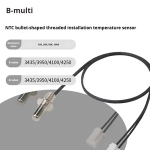 Cảm biến nhiệt độ Nhiệt điện trở NTC 10K với phạm vi-50 ~ 350 cho máy pha cà phê và nồi hơi treo tường - Product Image 4