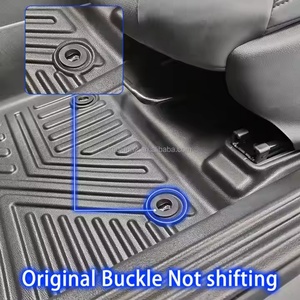 Alfombrillas para Auto Marca Kqd, Diseño Impermeable Antideslizante, Alfombrilla de TPE para Piso de Auto, Compatible con Roewe Rx5 Plus 2019 - Product Image 6