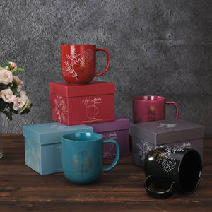 Juego de Tazas de Cerámica de Porcelana Fina Personalizables, <span class=keywords><strong>Taza</strong></span> de Té y Café <span class=keywords><strong>con</strong></span> Sublimación Personalizada, Gran Capacidad, Apta <span class=keywords><strong>para</strong></span> Lavavajillas y Microondas - Product Image 1