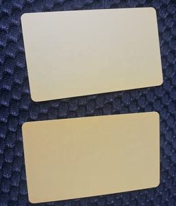 Come richiesta del cliente su misura nero biglietto da visita di metallo - Product Image 4