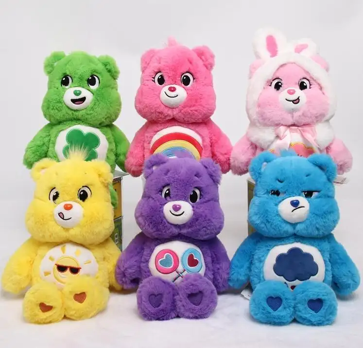 Super Soft Cartoon Teddy Bear Stuffed Animals Baby Sleeping Soothing Doll CareBears Bear Plush Toys for Kids