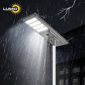 Lumio Ngoài Trời Tích Hợp IP65 300W 400W 500W Tất Cả Trong Một Đường Đèn Đèn Đường Nhôm Đường Chính Dẫn Năng Lượng Mặt Trời Ánh Sáng Đường Phố - Product Image 4