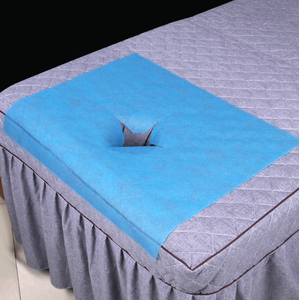 Toalla Desechable para Salón de Belleza, Tela no Tejida Gruesa, Impermeable, Soluble en Agua, Cama de Masaje, Diseño de Agujero Transpirable - Product Image 1