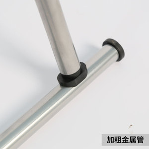 X Shape Floor Standing Clothes <b>Drying</b> <b>Rack</b> White Fixed Type For Balcony Or Indoor Use - Product Image 4