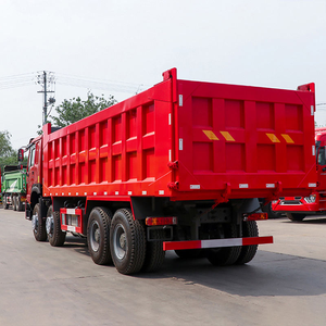 Nouveau camion lourd diesel Howo 8x4, camion à benne basculante, semi-remorque avec moteur Weichai, capacité de 33 tonnes, 12 pneus - Product Image 3