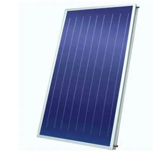 Flat Plate Panel Solar Thermal Collector Blue Titanium