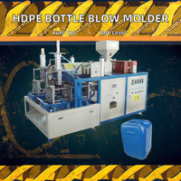 Máquina de Moldeo por Soplado de Plástico HDPE de Alta Calidad de 5L, 10L y 20L para Botellas, Máquina de Moldeo por Soplado Semiautomática