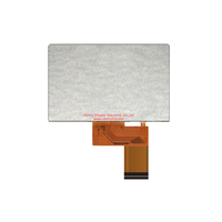 Modul Display LCD TFT 4.3 inci standar suplai panjang stabil pabrik dengan Panel sentuh resistif RTP