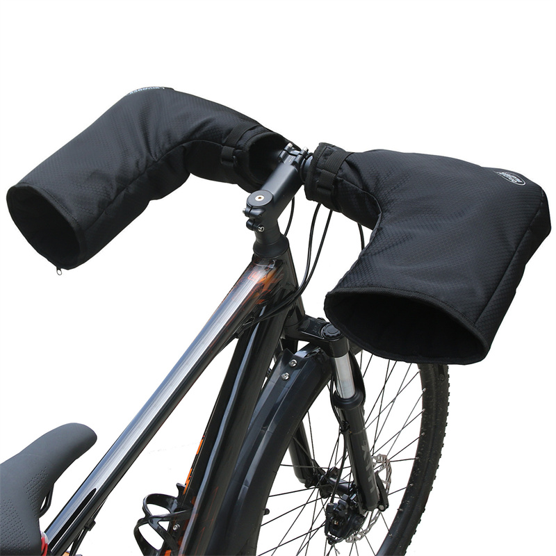 Handle Bar Bike Handlebar Warmers Bike Handle Bar Bicycle Handlebar Gloves  WEST BIKING Winter Bicycle Handlebar
