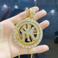 Nouveau collier en or avec signe dollar, chaîne dorée exagérée, style hip-hop, pour hommes et femmes, tendance, pendentif de personnalité