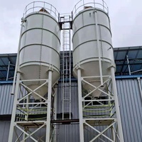 Silo à ciment pour centrale à béton avec performance de stockage stable, grande capacité, silo boulonné pour ciment, cendres volantes et poudres minérales