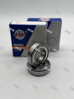 Roulements à billes à gorge profonde 6305 6306 6307 6308 6309 en acier chromé, ouverts ZZ 2RS, P0 P6 pour moteurs, pompes et équipements industriels généraux