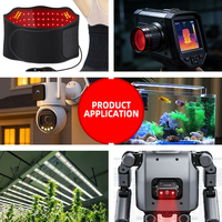 Émetteur infrarouge et récepteur IR 850nm 940nm, puce LED IR DIP 5mm, diode LED ronde pour applications de télécommande