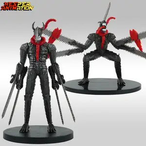 日本のマンガサムライソードチェーンソーマンアクションフィギュア18cmPVCモデルチェーンソーマンアニメアクションフィギュア